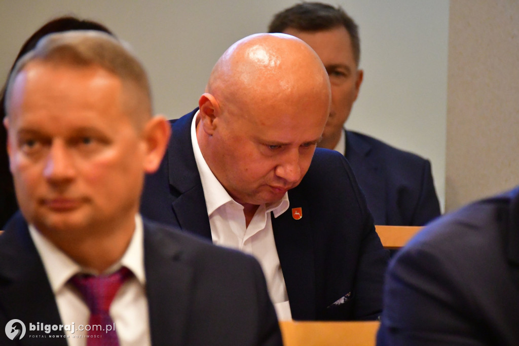 Rada Miasta i burmistrz złożyli ślubowania i wybrali Przewodniczącego