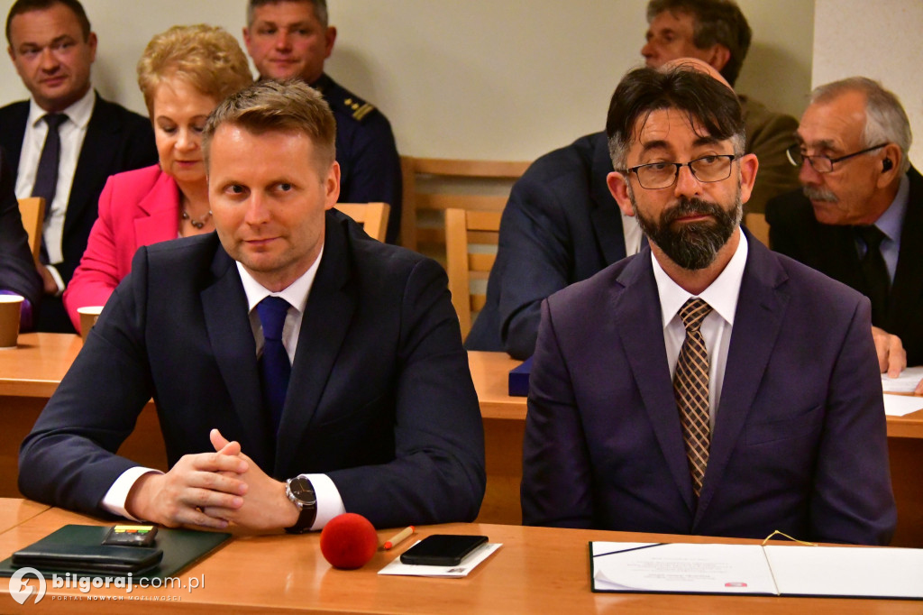 Rada Miasta i burmistrz złożyli ślubowania i wybrali Przewodniczącego