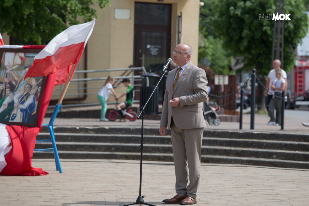 Rocznica uchwalenia konstytucji i poświęcenie kolumny patrona