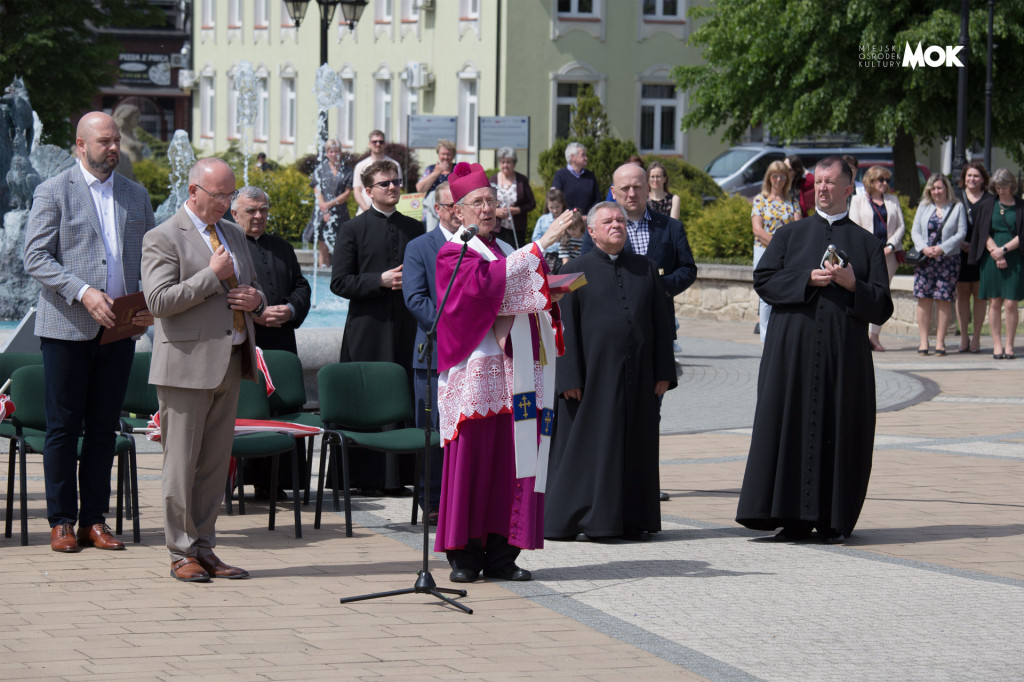 Rocznica uchwalenia konstytucji i poświęcenie kolumny patrona