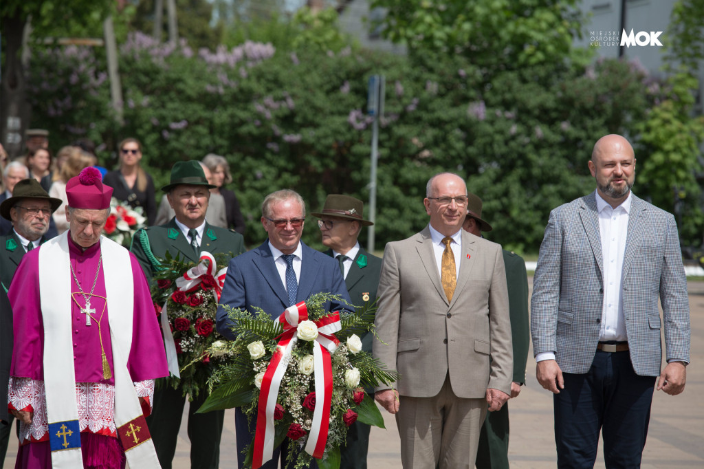 Rocznica uchwalenia konstytucji i poświęcenie kolumny patrona