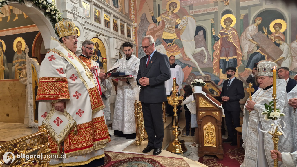 Janusz Rosłan z orderem od prawosławnych