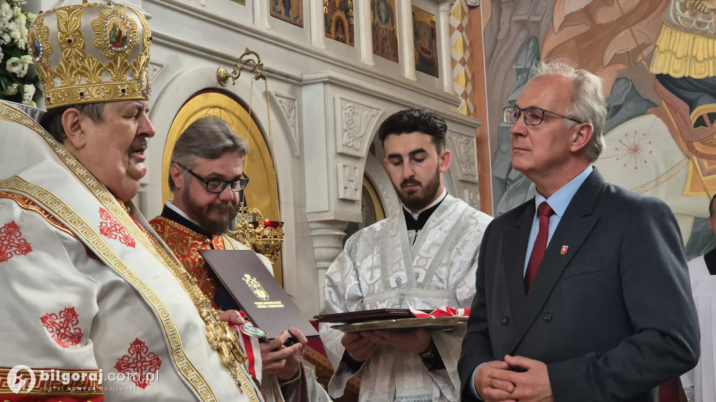 Janusz Rosłan z orderem od prawosławnych
