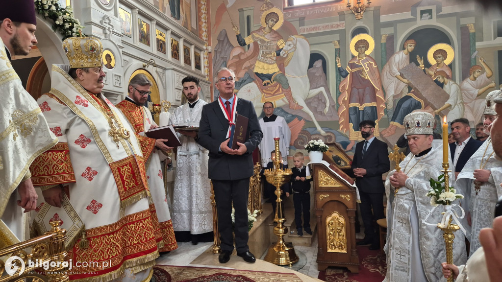 Janusz Rosłan z orderem od prawosławnych
