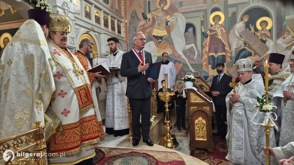 Janusz Rosłan z orderem od prawosławnych