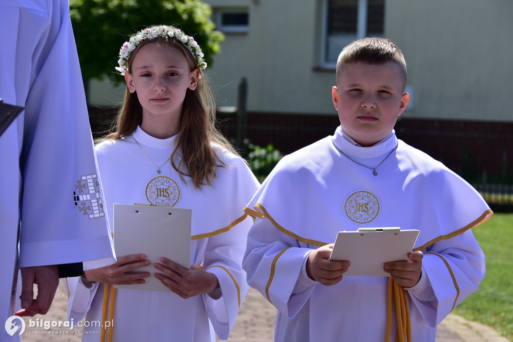 Uroczystość rocznicy I Komunii Świętej w parafii pw. św. Michała Archanioła w Soli
