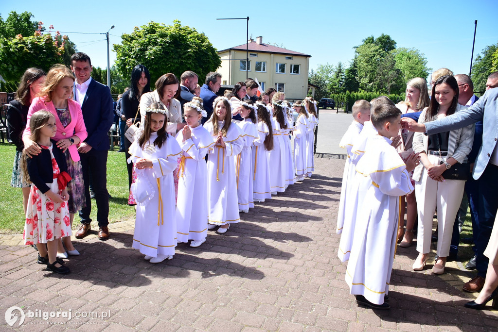 Uroczystość rocznicy I Komunii Świętej w parafii pw. św. Michała Archanioła w Soli