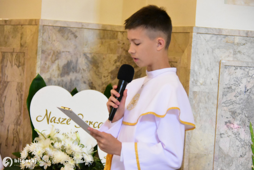 Uroczystość rocznicy I Komunii Świętej w parafii pw. św. Michała Archanioła w Soli