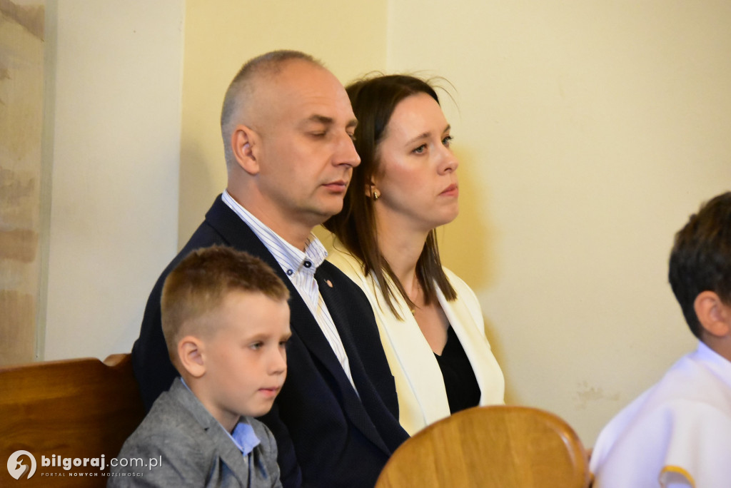 Uroczystość rocznicy I Komunii Świętej w parafii pw. św. Michała Archanioła w Soli