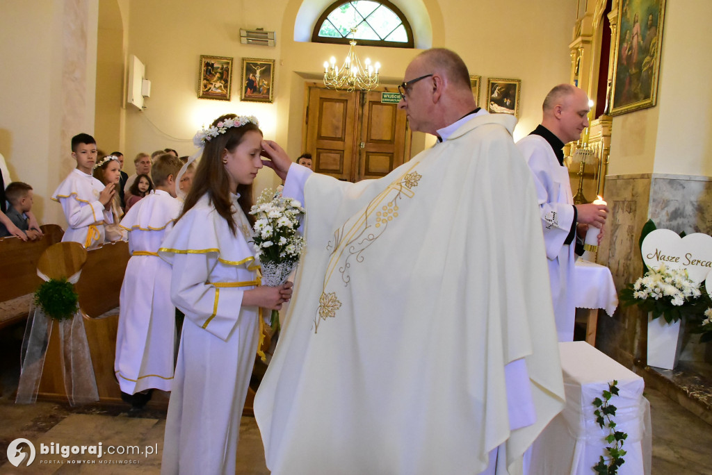 Uroczystość rocznicy I Komunii Świętej w parafii pw. św. Michała Archanioła w Soli
