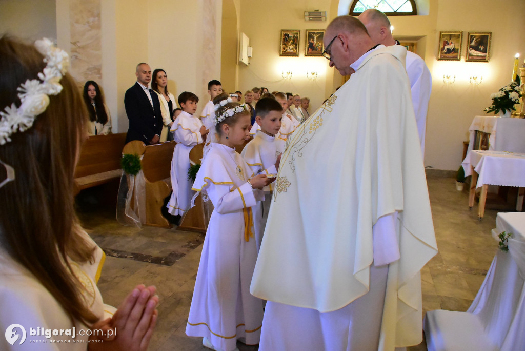 Uroczystość rocznicy I Komunii Świętej w parafii pw. św. Michała Archanioła w Soli
