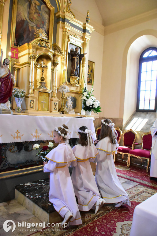 Uroczystość rocznicy I Komunii Świętej w parafii pw. św. Michała Archanioła w Soli