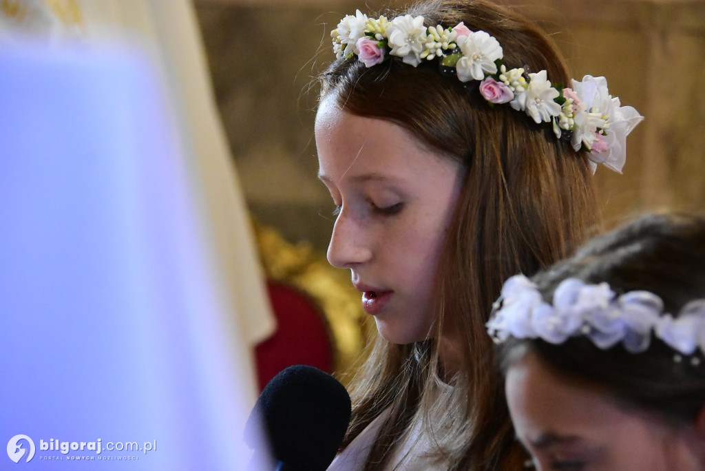 Uroczystość rocznicy I Komunii Świętej w parafii pw. św. Michała Archanioła w Soli