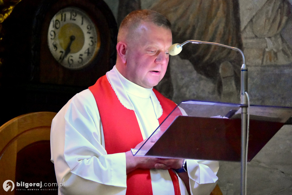Biłgoraj: Uroczysta Wigilia Zesłania Ducha Świętego w kościele św. Jerzego