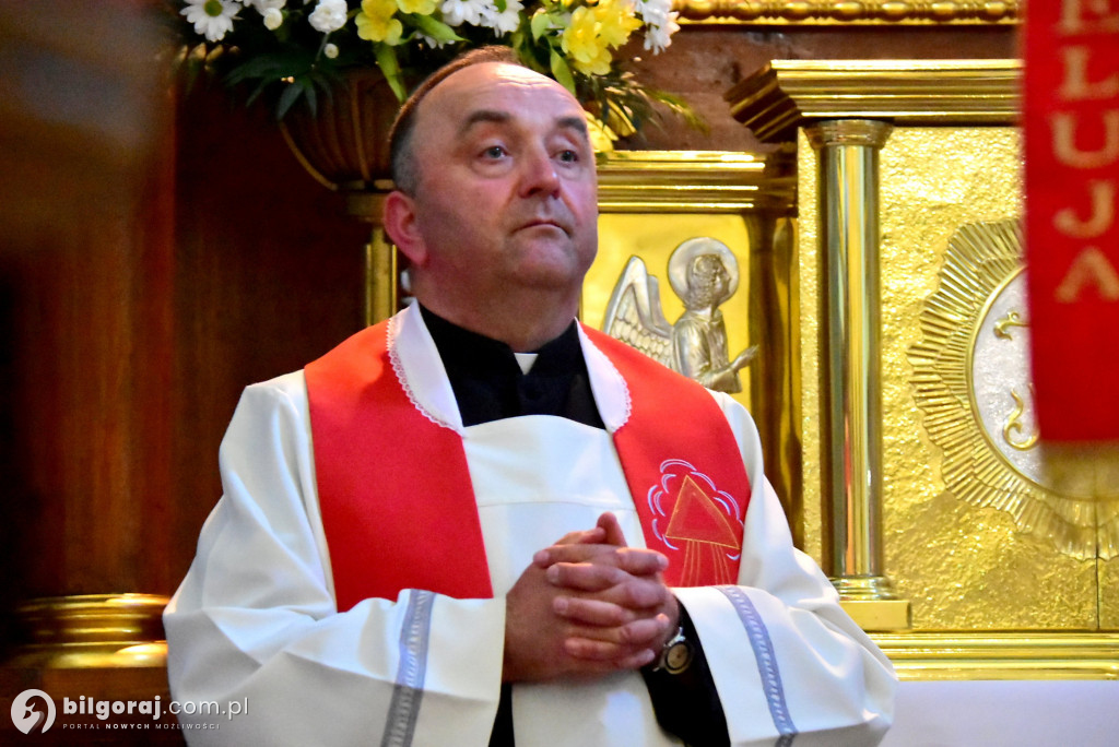 Biłgoraj: Uroczysta Wigilia Zesłania Ducha Świętego w kościele św. Jerzego