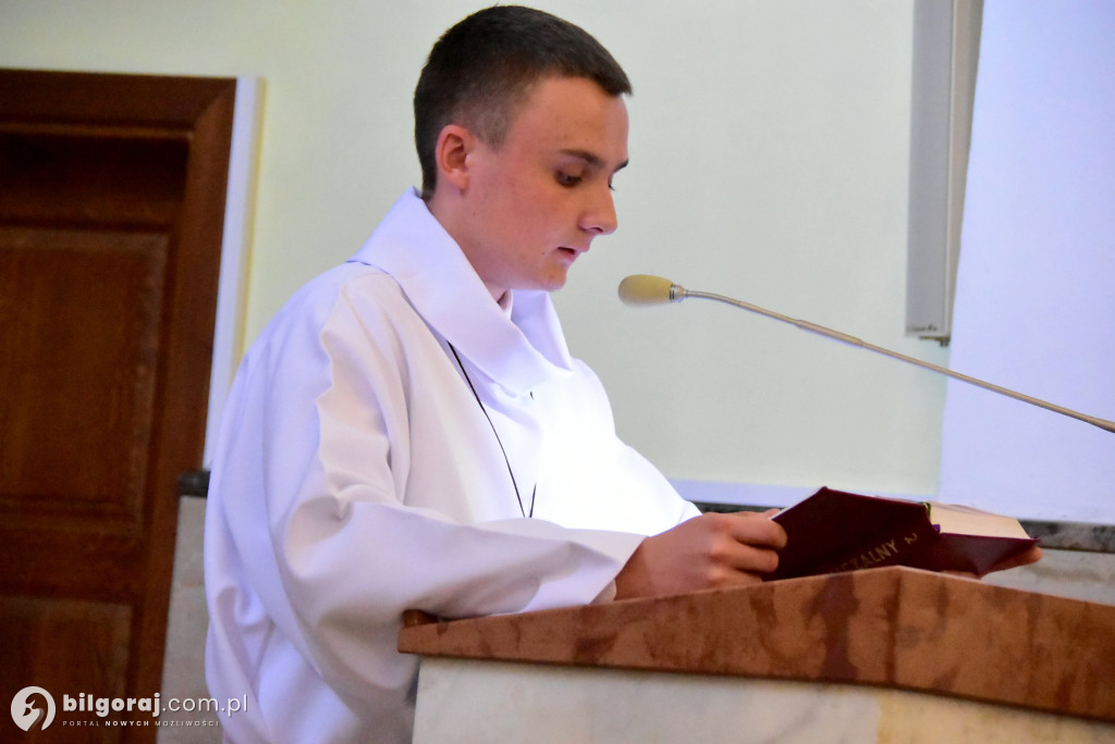 Biłgoraj: Uroczysta Wigilia Zesłania Ducha Świętego w kościele św. Jerzego