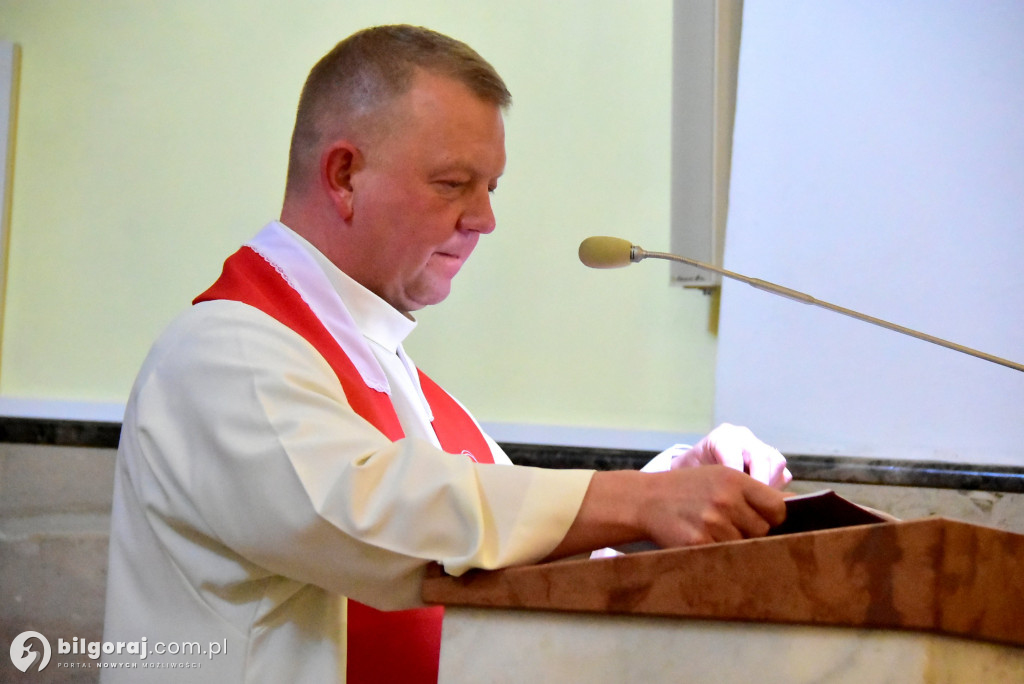 Biłgoraj: Uroczysta Wigilia Zesłania Ducha Świętego w kościele św. Jerzego