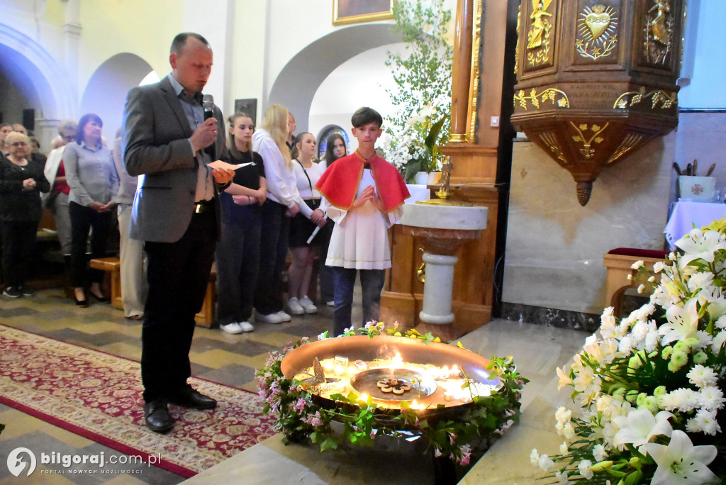 Biłgoraj: Uroczysta Wigilia Zesłania Ducha Świętego w kościele św. Jerzego