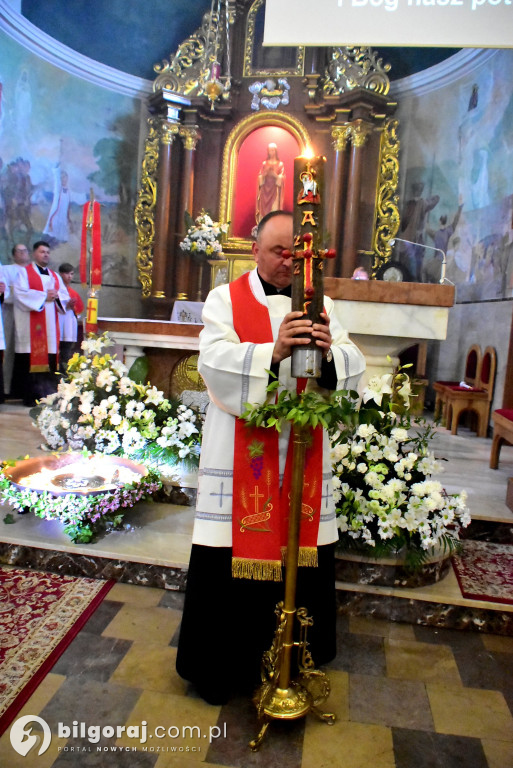Biłgoraj: Uroczysta Wigilia Zesłania Ducha Świętego w kościele św. Jerzego