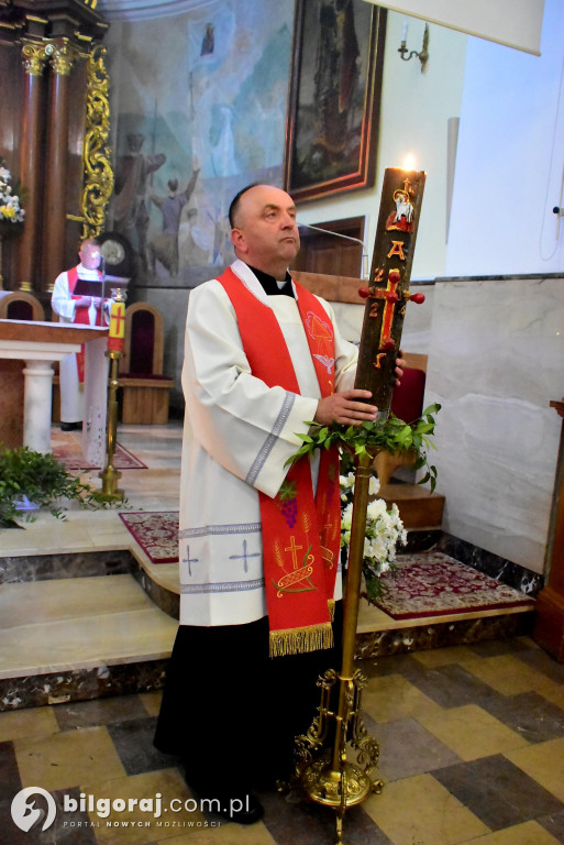Biłgoraj: Uroczysta Wigilia Zesłania Ducha Świętego w kościele św. Jerzego