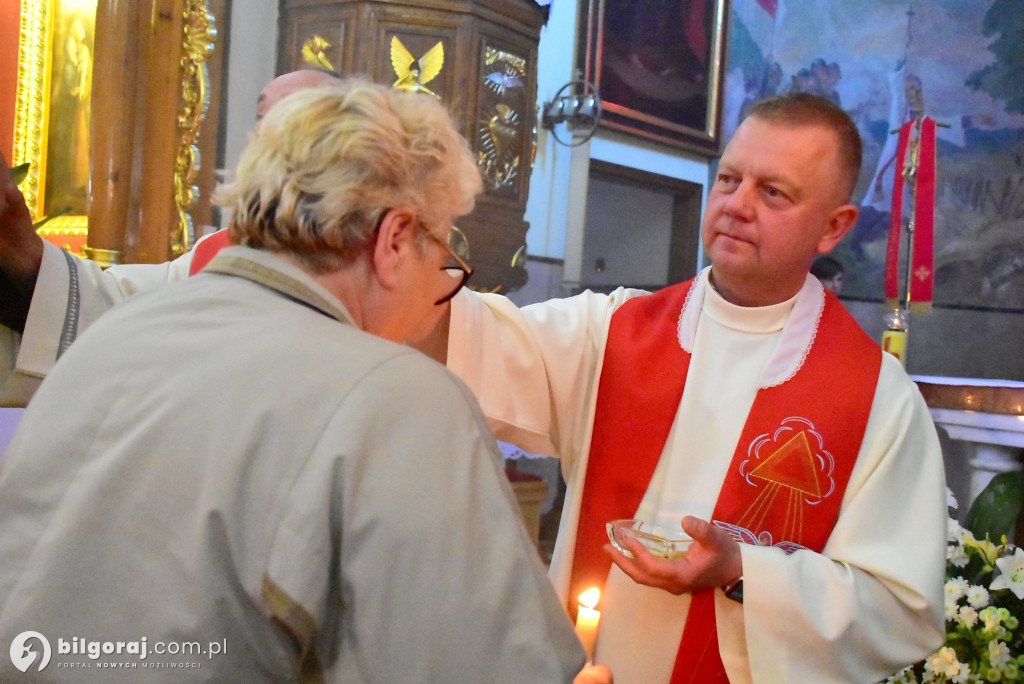 Biłgoraj: Uroczysta Wigilia Zesłania Ducha Świętego w kościele św. Jerzego