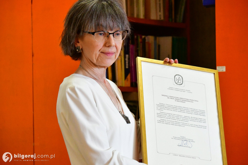 Uczcili prof. Markiewicza. Biłgorajska Biblioteka nazwana jego imieniem