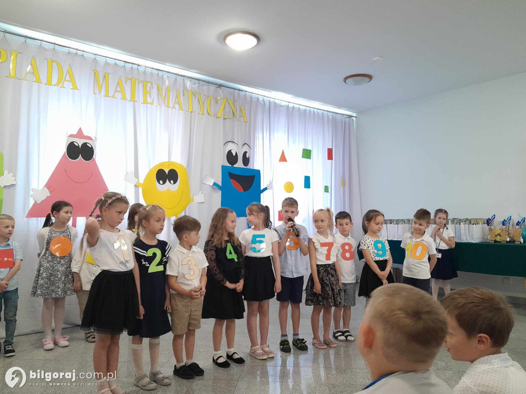 Mali mistrzowie matematyki w Biłgoraju - VIII Olimpiada Matematyczna Przedszkolaków za nami!