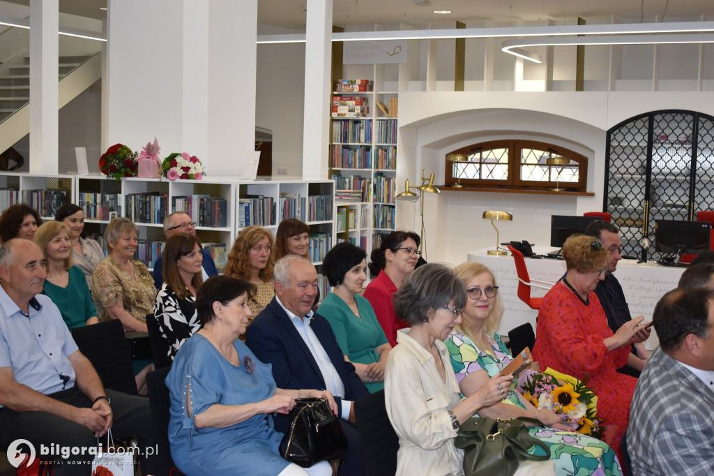 Joanna Puchacz żegna się z Miejską Biblioteką Publiczną w Tarnogrodzie