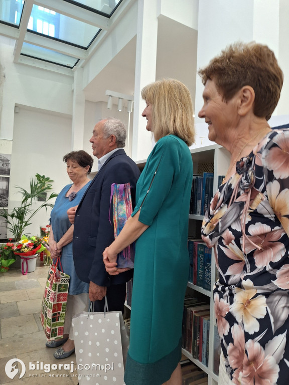 Joanna Puchacz żegna się z Miejską Biblioteką Publiczną w Tarnogrodzie