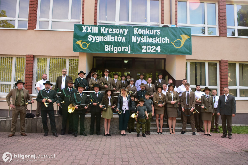 Biłgoraj. XXIII Kresowego Konkursu Sygnalistów Myśliwskich