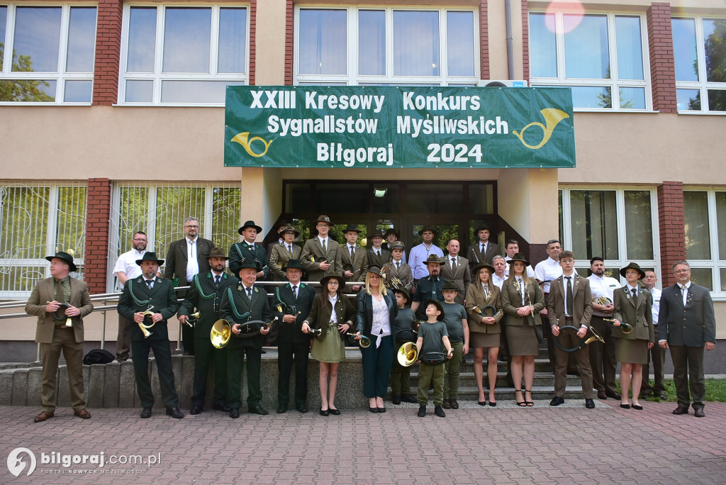 Biłgoraj. XXIII Kresowego Konkursu Sygnalistów Myśliwskich
