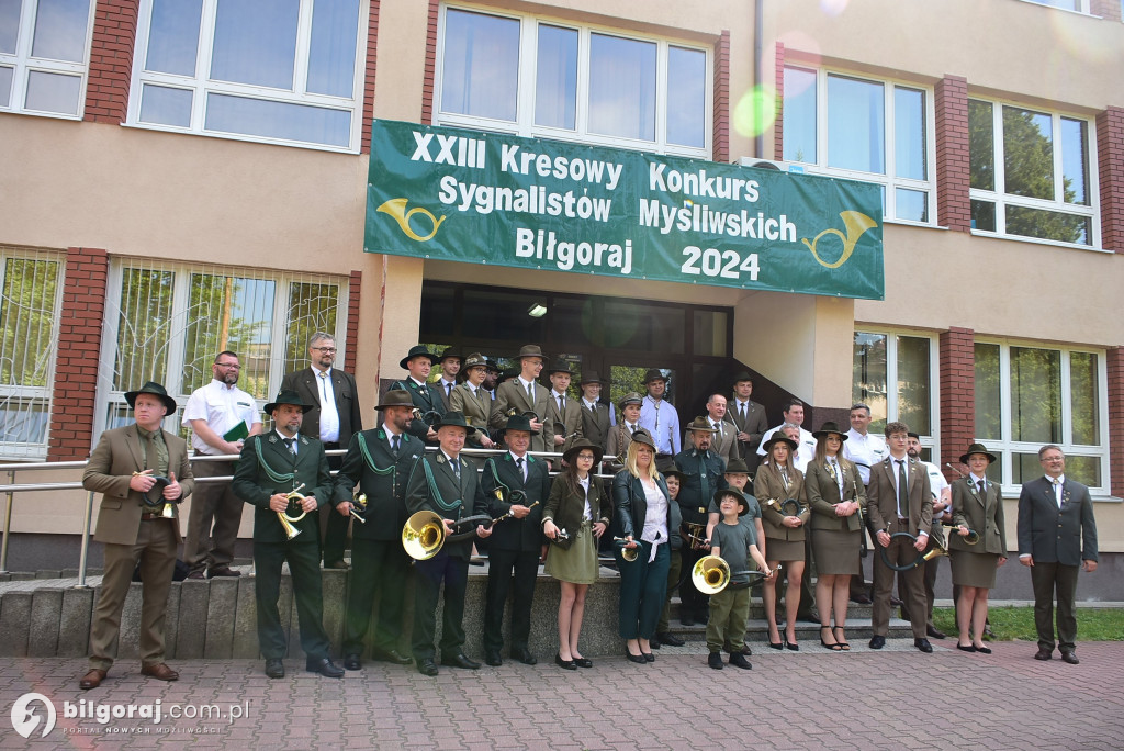 Biłgoraj. XXIII Kresowego Konkursu Sygnalistów Myśliwskich