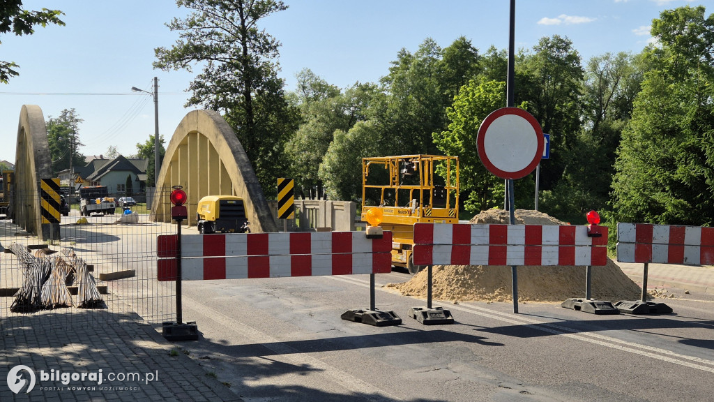Trwa remont mostu na ulicy Lubelskiej w Biłgoraju!