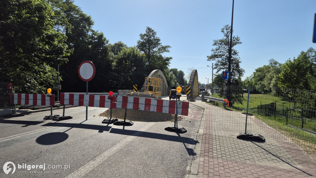 Trwa remont mostu na ulicy Lubelskiej w Biłgoraju!