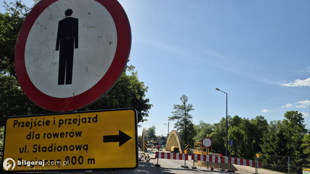 Trwa remont mostu na ulicy Lubelskiej w Biłgoraju!