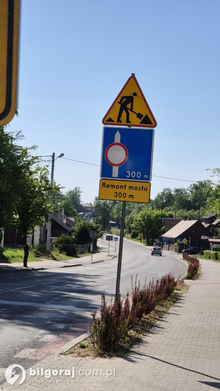 Trwa remont mostu na ulicy Lubelskiej w Biłgoraju!