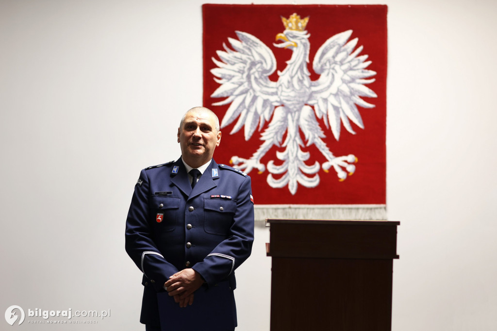 Inspektor Mieczysław Jamroz przeszedł na zaopatrzenie emerytalne