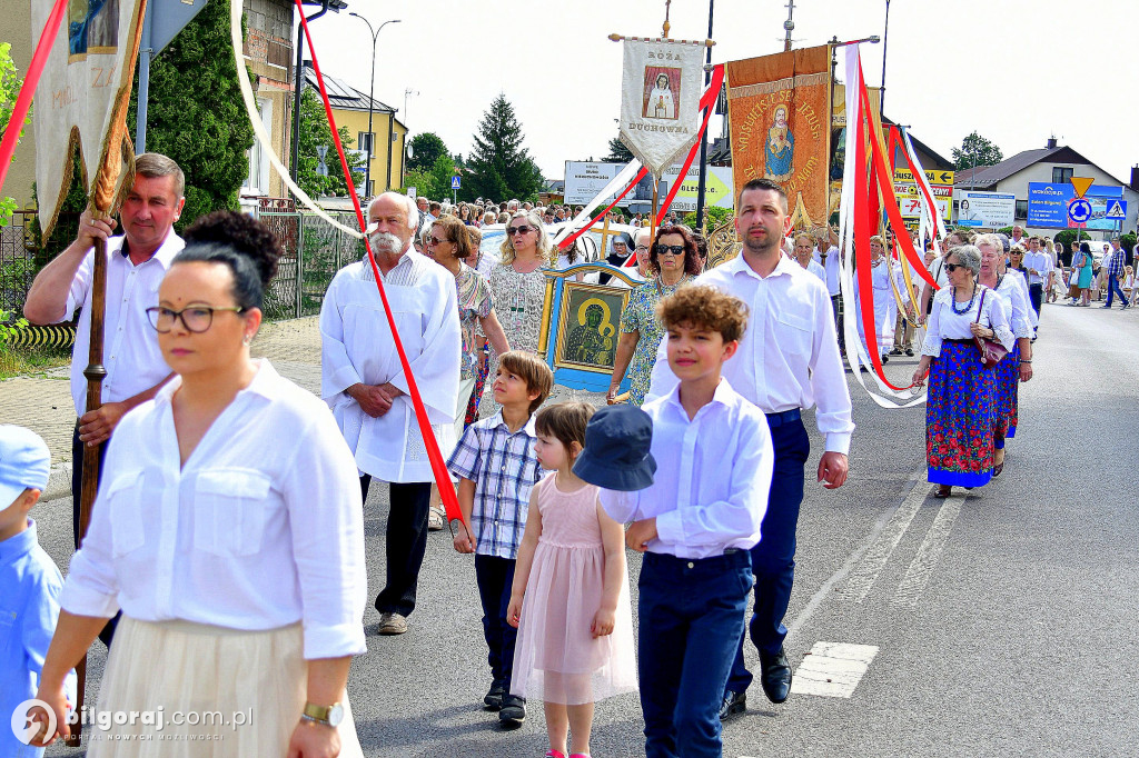 Boże Ciało. Procesje Eucharystyczne przeszły ulicami Biłgoraja
