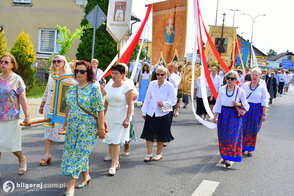 Boże Ciało. Procesje Eucharystyczne przeszły ulicami Biłgoraja