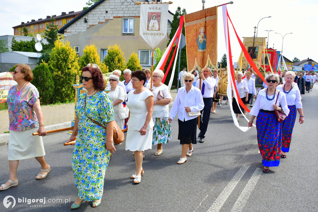 Boże Ciało. Procesje Eucharystyczne przeszły ulicami Biłgoraja