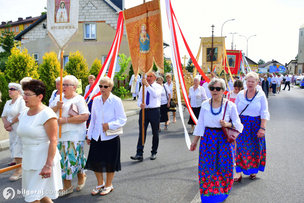 Boże Ciało. Procesje Eucharystyczne przeszły ulicami Biłgoraja