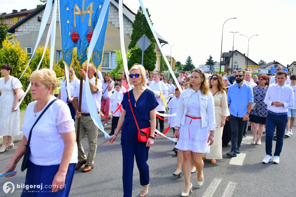 Boże Ciało. Procesje Eucharystyczne przeszły ulicami Biłgoraja