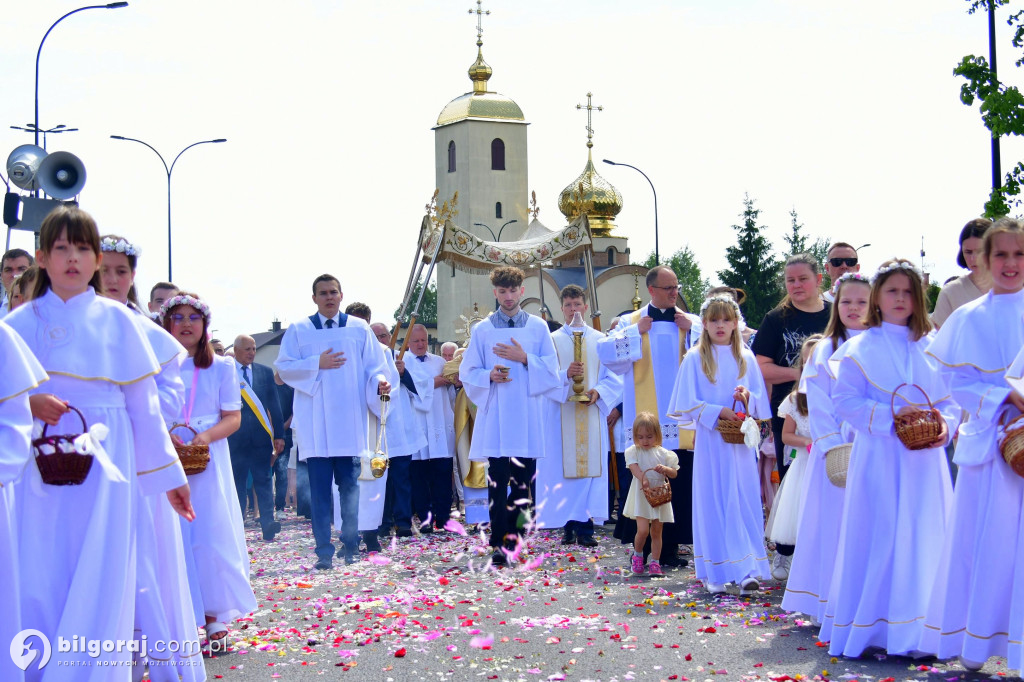 Boże Ciało. Procesje Eucharystyczne przeszły ulicami Biłgoraja