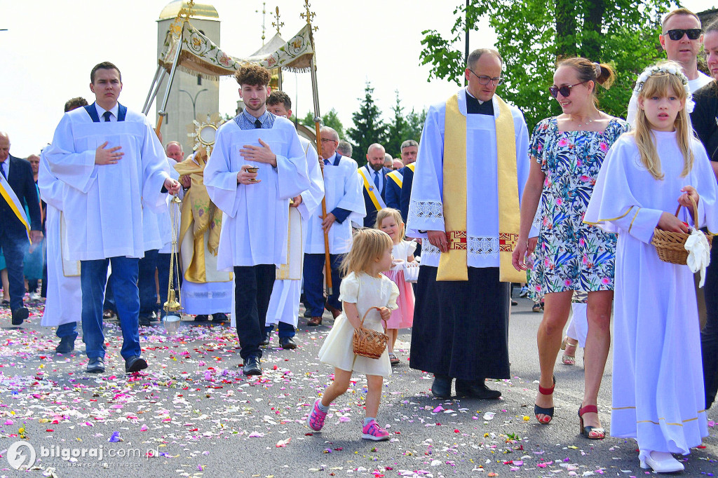 Boże Ciało. Procesje Eucharystyczne przeszły ulicami Biłgoraja