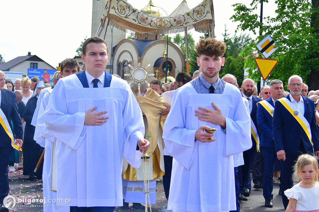 Boże Ciało. Procesje Eucharystyczne przeszły ulicami Biłgoraja
