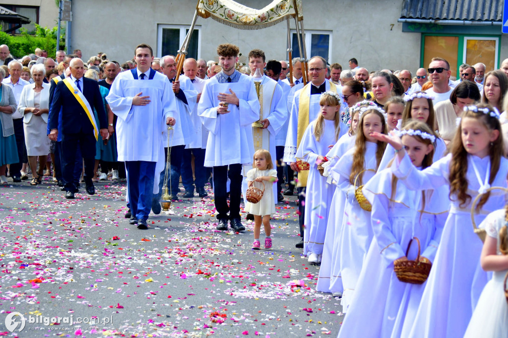 Boże Ciało. Procesje Eucharystyczne przeszły ulicami Biłgoraja
