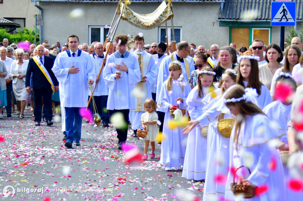 Boże Ciało. Procesje Eucharystyczne przeszły ulicami Biłgoraja
