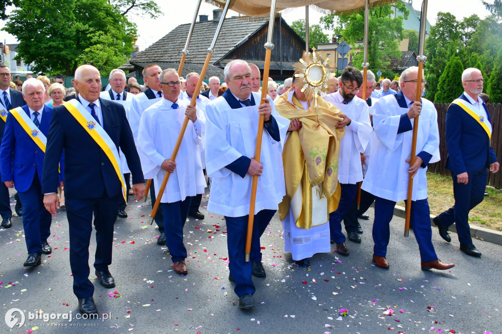 Boże Ciało. Procesje Eucharystyczne przeszły ulicami Biłgoraja