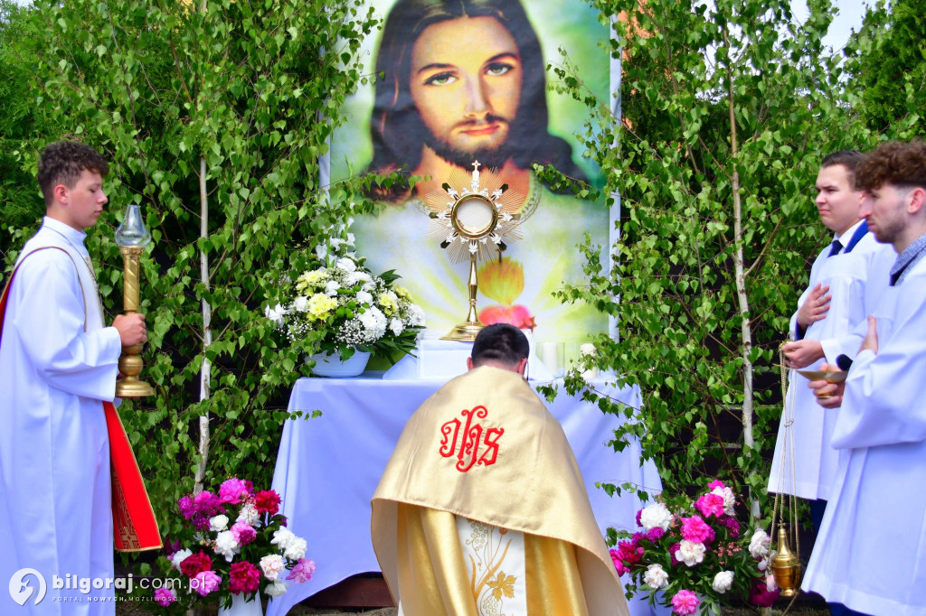 Boże Ciało. Procesje Eucharystyczne przeszły ulicami Biłgoraja
