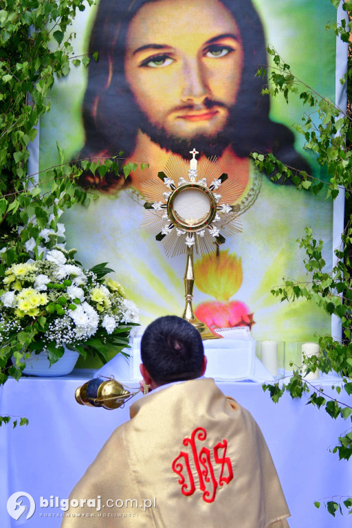 Boże Ciało. Procesje Eucharystyczne przeszły ulicami Biłgoraja